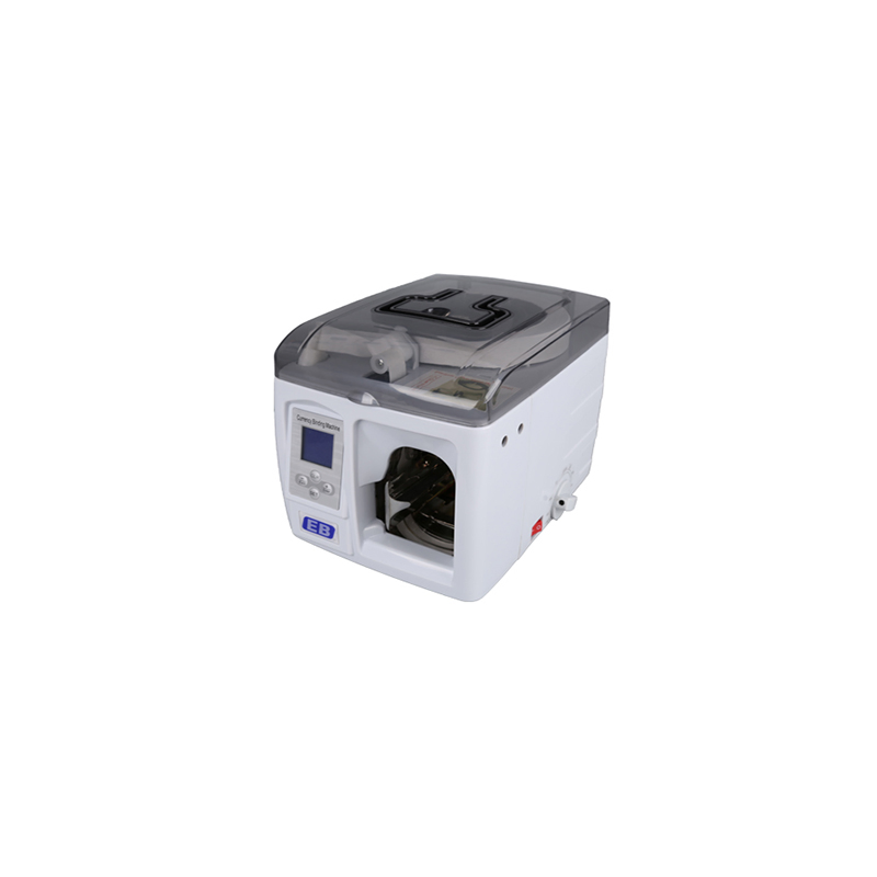 JB-211 Banknote Strapping Machine - Automatic Paper Currency Bundler with Adjustable Tension