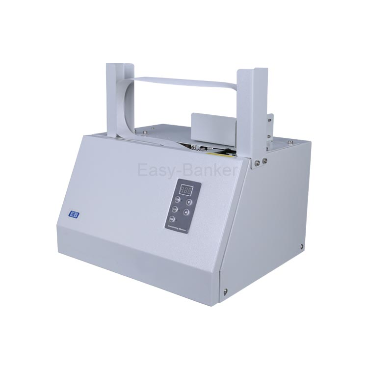 JB-208 Semi-Automatic Banknote Strapping Machine | Currency Banding Equipment