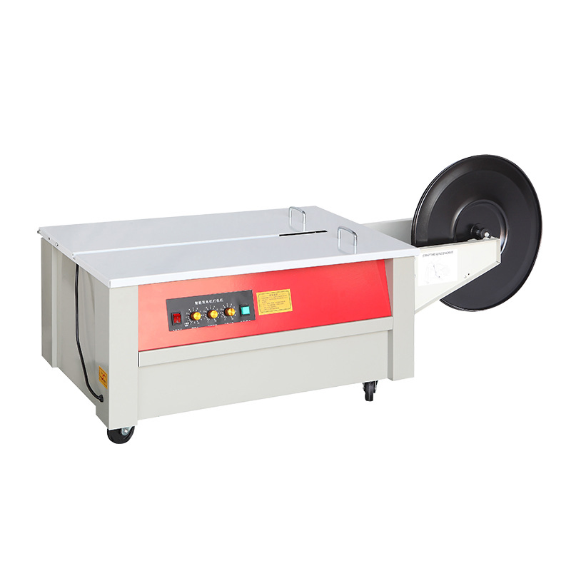 Semi Automatic PP Belt Carton Box Strapping Machine for Packaging | MB004 Model