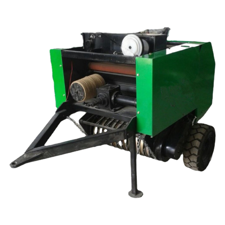 High-Efficiency Wheat Straw Silage Round Baler Machine for Farm Hay Baling