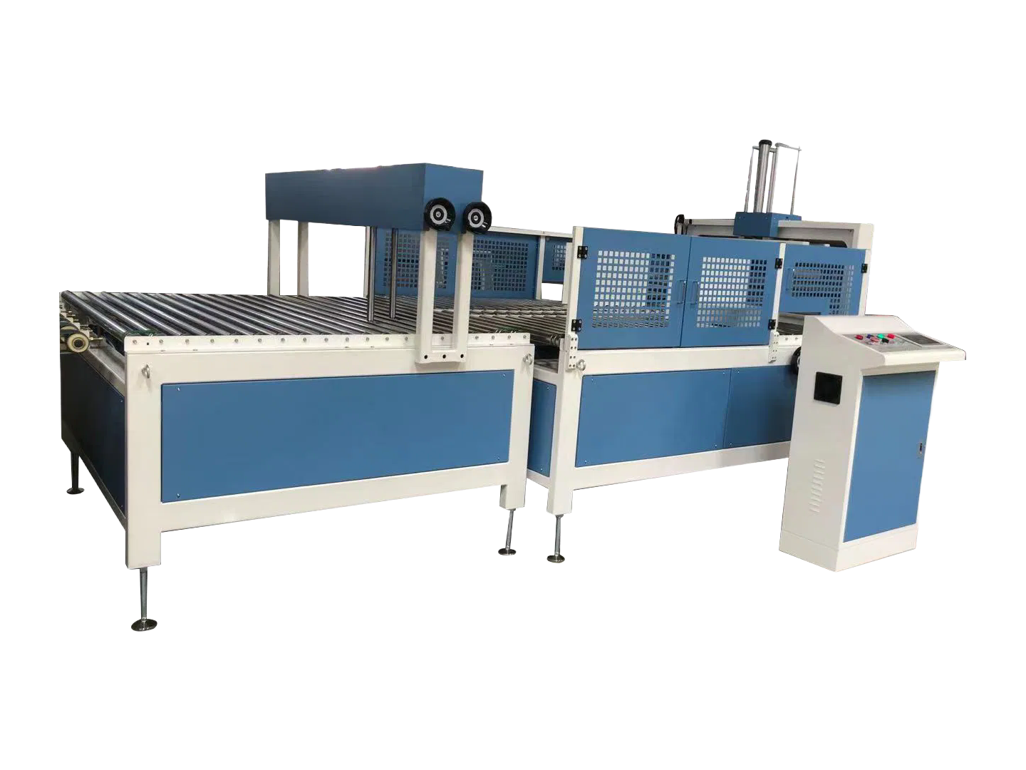 Automatic PP Strapping Assembly Line with Integrated Mechanical Electrical and Gas Systems for Fast Packaging