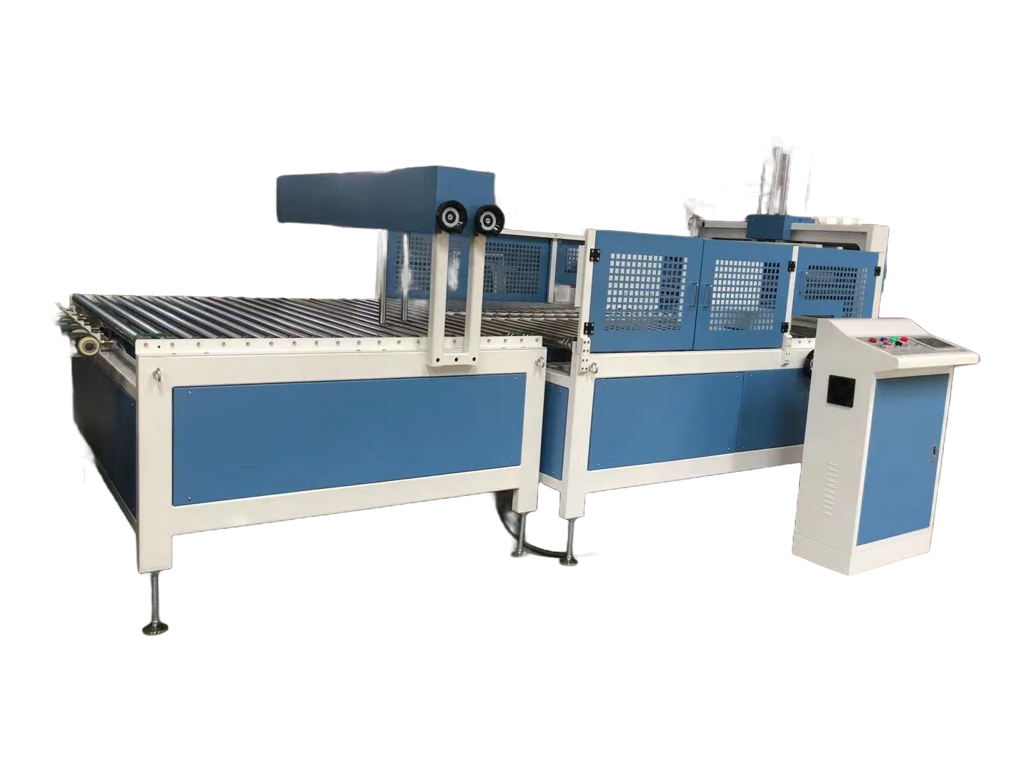 Automatic PP Strapping Assembly Line with Integrated Mechanical Electrical and Gas Systems for Fast Packaging