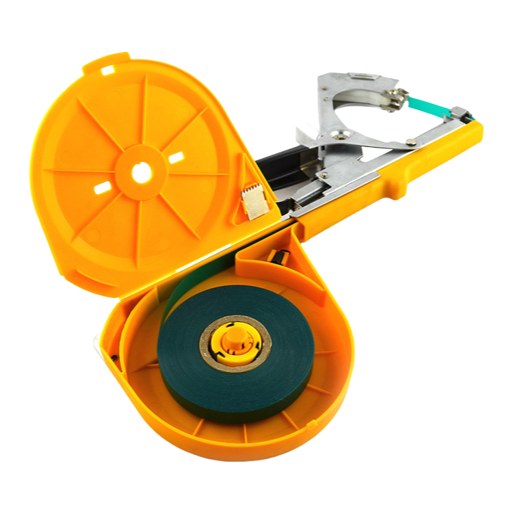Semi-Automatic Plastic Tape Binding Gun for Agriculture - Customizable Plant Tying Tool