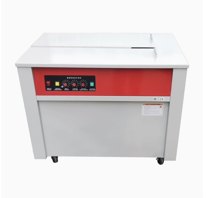 Adjustable Tension Semi-Automatic Strapping Machine for Various Package Sizes