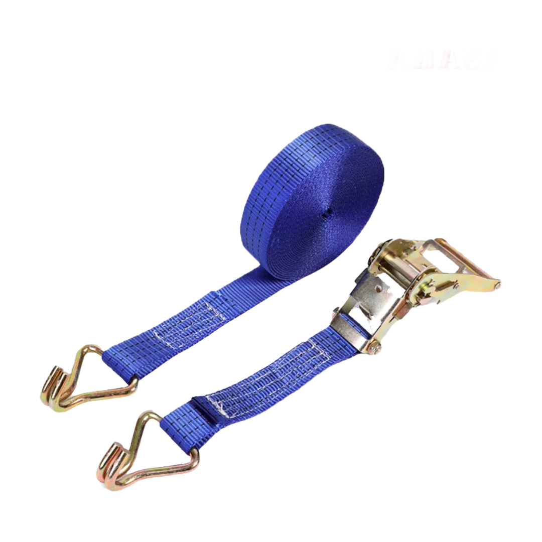 Heavy Duty Ratchet Tie Down Straps for Secure Cargo Transport - Factory Direct Supply