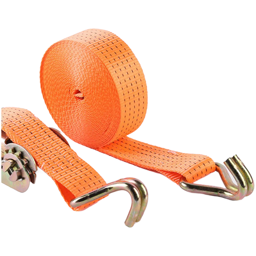 Heavy Duty Ratchet Tie Down Straps for Secure Cargo Transport - Factory Direct Supply