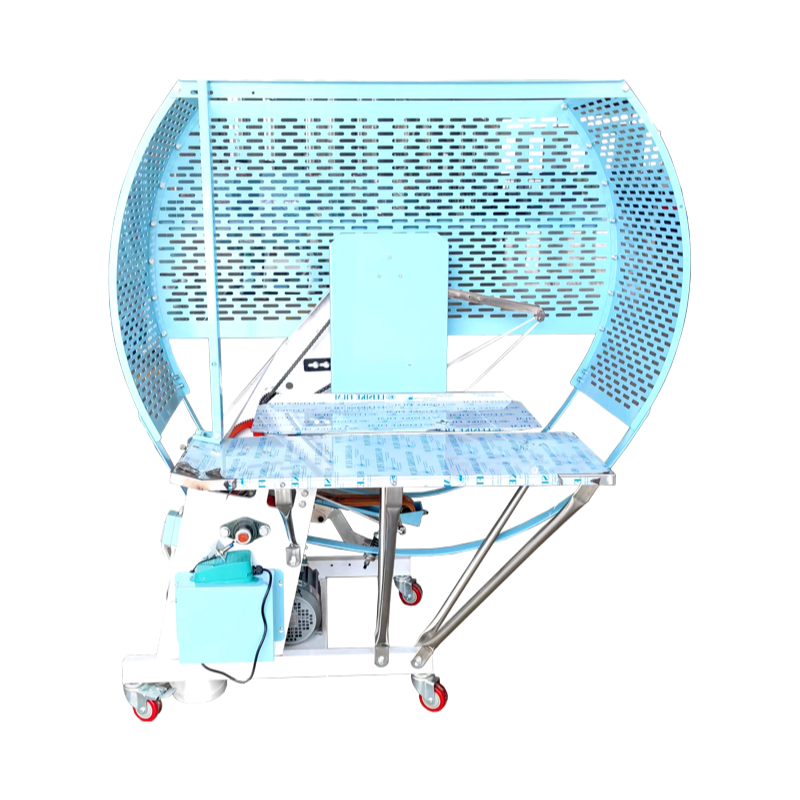 Semi-Automatic PE Strap Carton Packing Machine for Corrugated Boxes | 0.55kw Motor