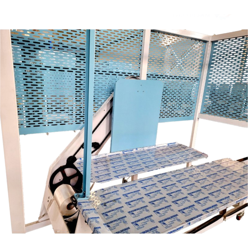 Semi-Automatic PE Strap Carton Packing Machine for Corrugated Boxes | 0.55kw Motor