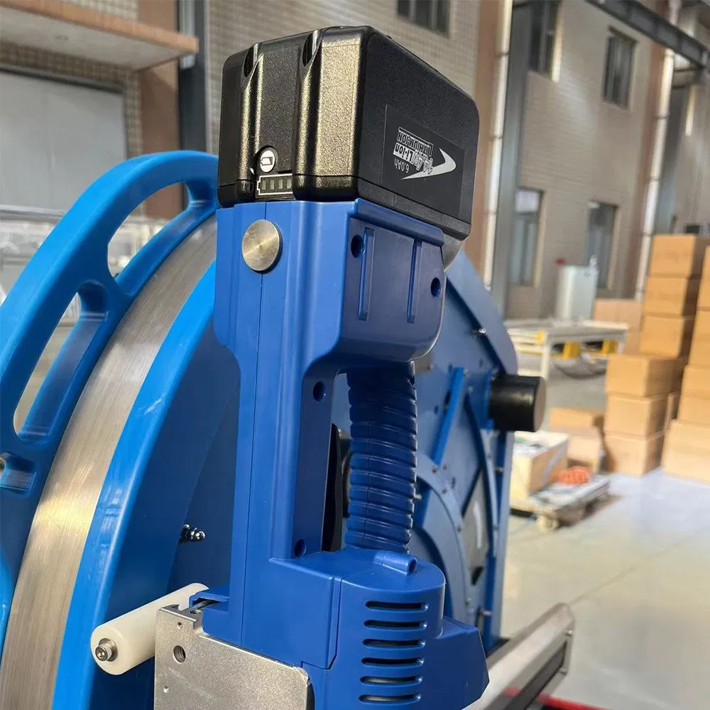 High Efficiency PP Strap Belt Pallet Threading Machine with Touchscreen Control