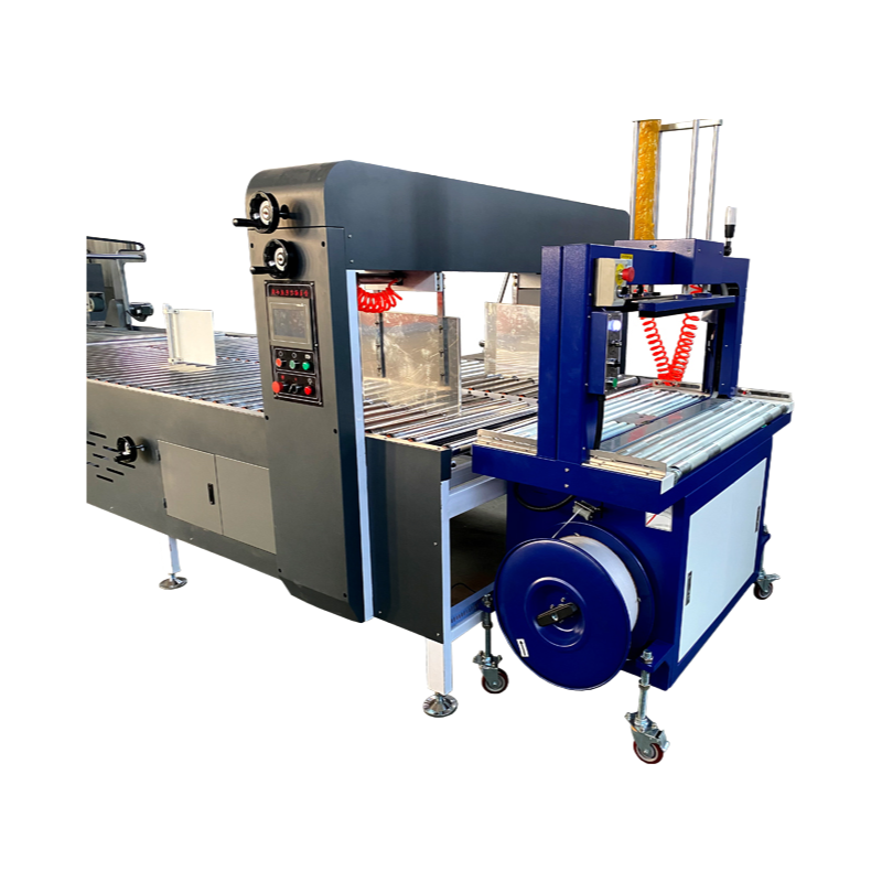 Automatic PP Strapping Machine for Carton Boxes - 10-22 Packs/Min Production Line