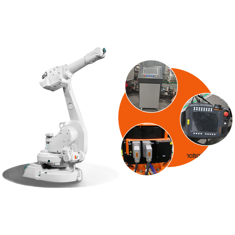Professional Rotary Arm Wrapping Machine for Ton Bags Wooden Cases and Brick Packaging