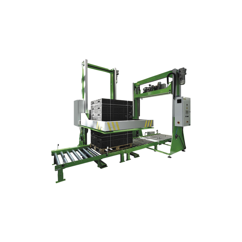 Professional Rotary Arm Wrapping Machine for Ton Bags Wooden Cases and Brick Packaging
