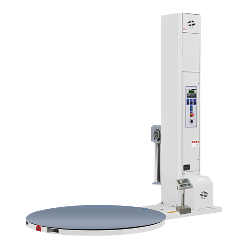 PLC Controlled Pallet Strapping Machine with 250% Pre-Stretch for Secure Loads