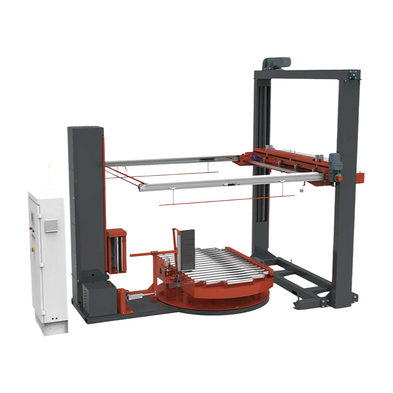 Industrial Grade Rotary Arm Wrapping Machine for Carton and Pallet Packaging