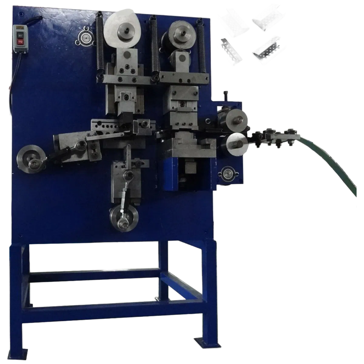 Automatic Mechanical Metal PP Open Strapping Seal Making Machine for Industrial Packaging