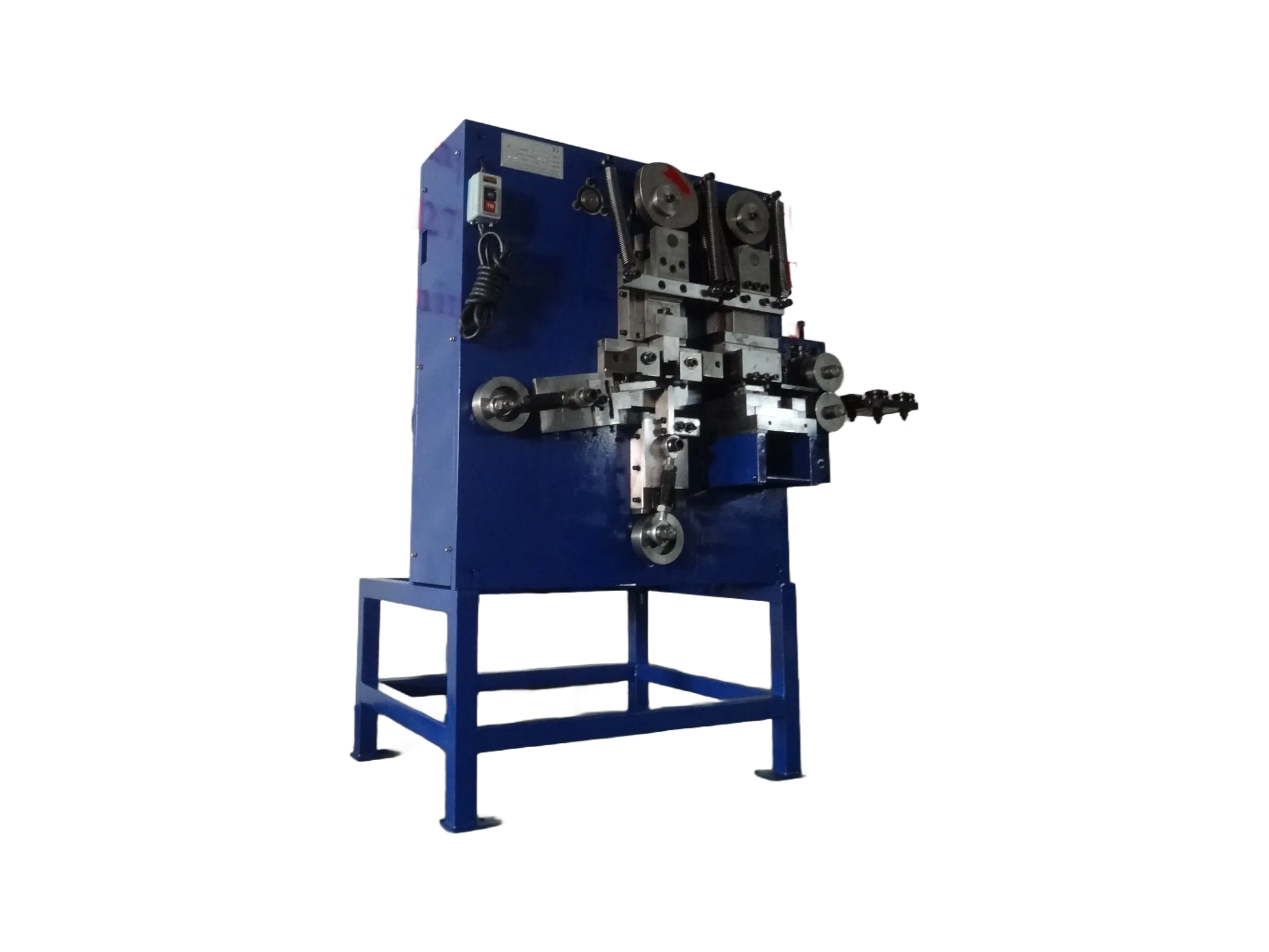 Automatic Mechanical Metal PP Open Strapping Seal Making Machine for Industrial Packaging
