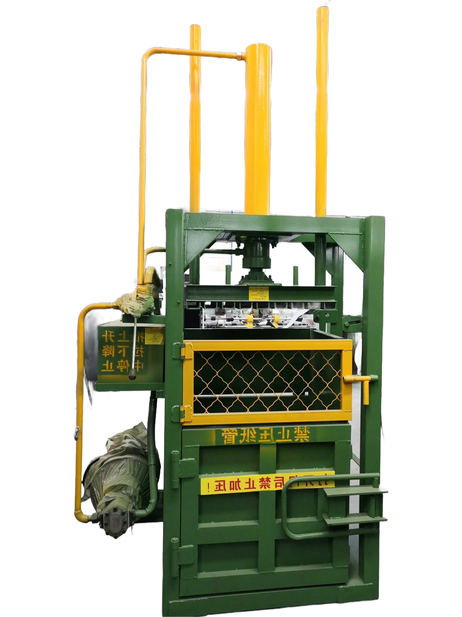 Heavy Duty 80T Double Cylinder Baler for Plastic Film & Waste Paper Compressing