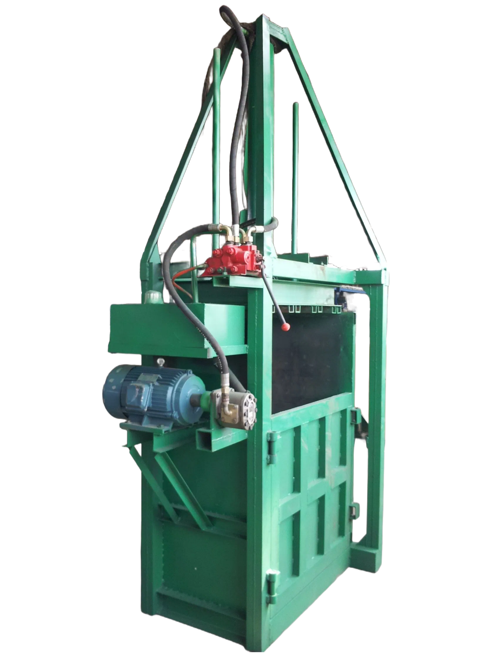 Heavy Duty 80T Double Cylinder Baler for Plastic Film & Waste Paper Compressing
