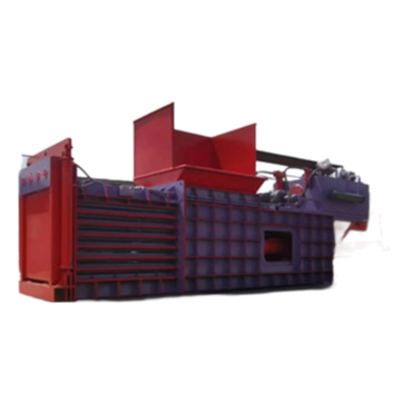 China Manufacturer Supply Heavy Duty Waste Paper Baler with Welding Strapping