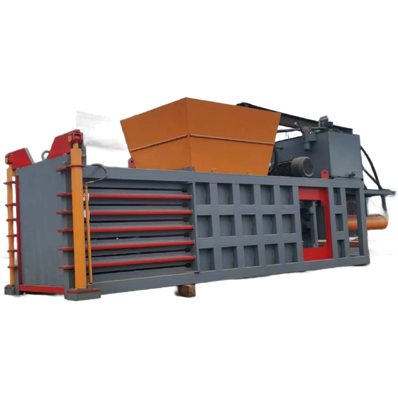 China Manufacturer Supply Heavy Duty Waste Paper Baler with Welding Strapping