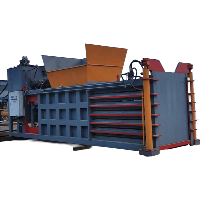 China Manufacturer Supply Heavy Duty Waste Paper Baler with Welding Strapping