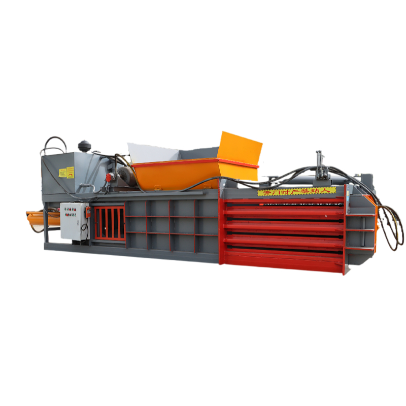 China Manufacturer Supply Heavy Duty Waste Paper Baler with Welding Strapping