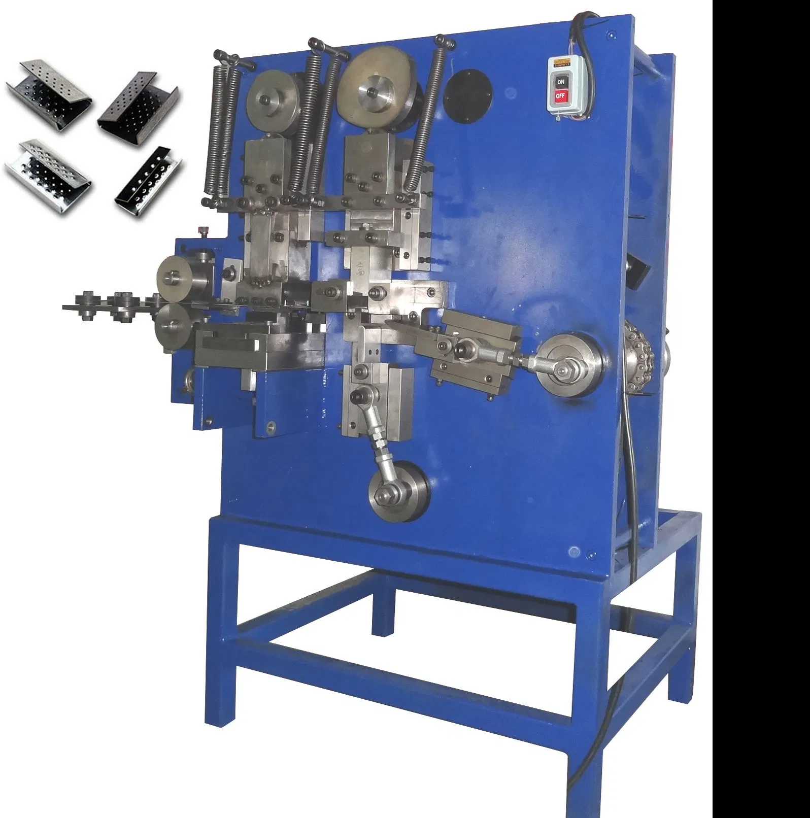 Automatic Strap Buckle Machine with 260mm Feeding Length - Durable Industrial Solution