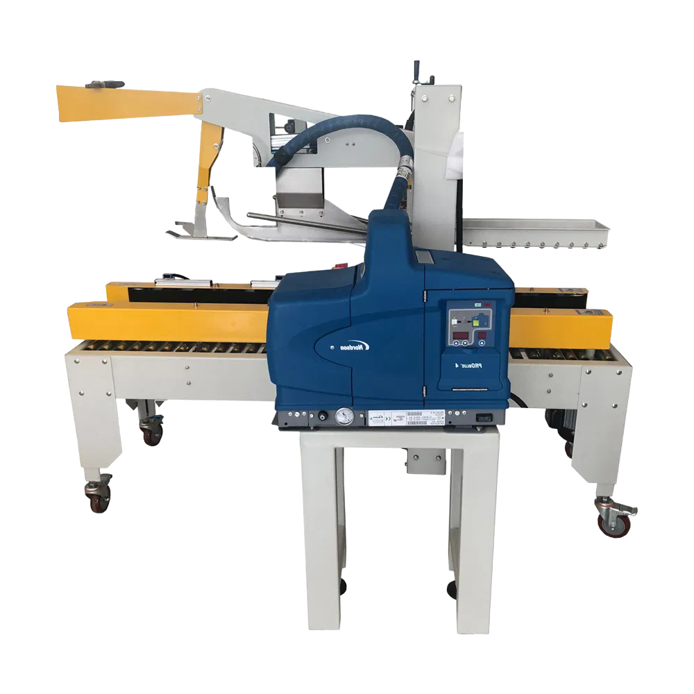 Industrial Grade Carton Sealing Equipment with Adjustable Conveyor Speed 0-12m/min