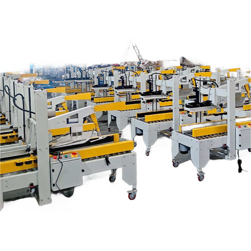 Industrial Grade Carton Sealing Equipment with Adjustable Conveyor Speed 0-12m/min