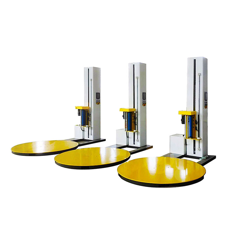 High Capacity Pre-Stretch Pallet Wrapping Machine with PLC Control for Various Industries