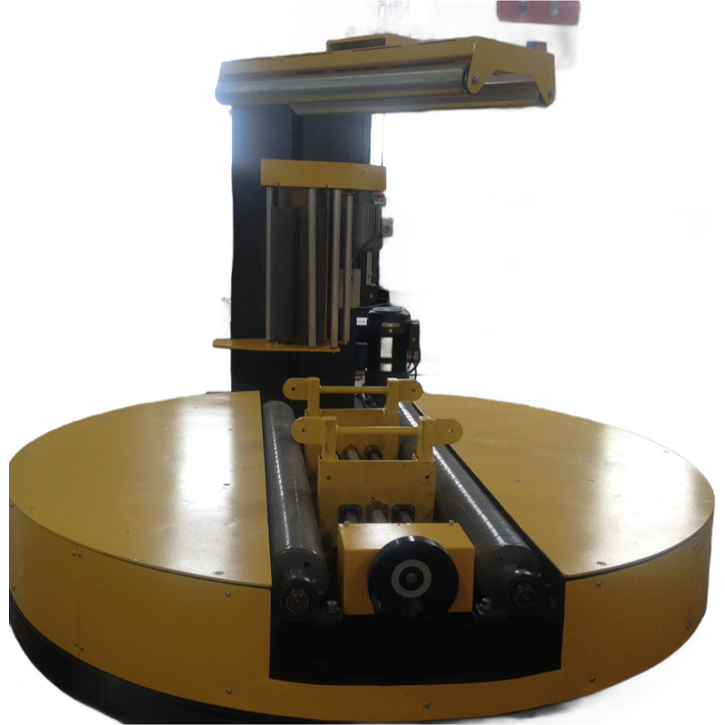 Industrial Paper Roll Wrapping Machine for Film & Fabric Rolls 600-1500mm Diameter