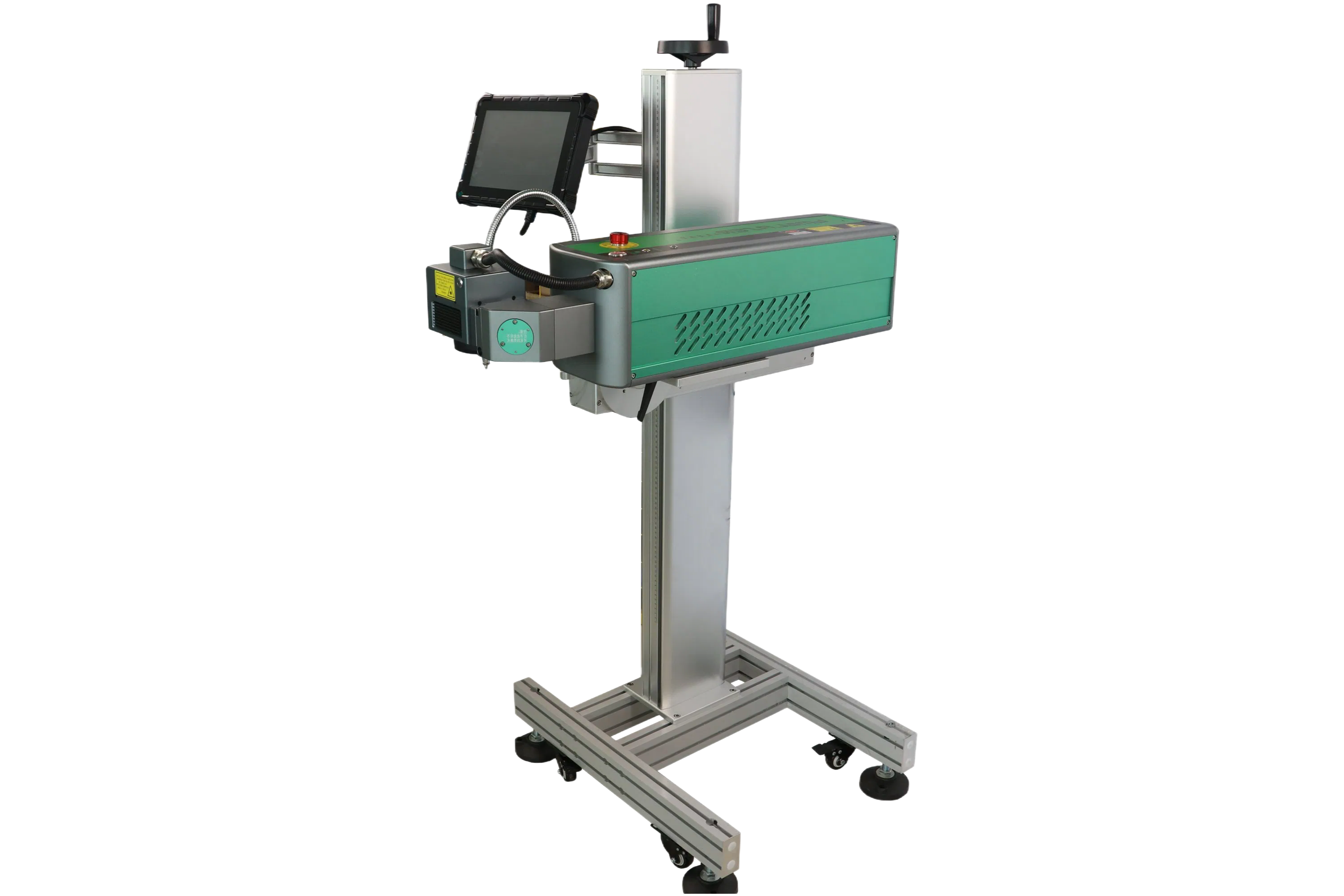 Customizable Automatic Labeling System with CO2/UV Laser Marking Integration