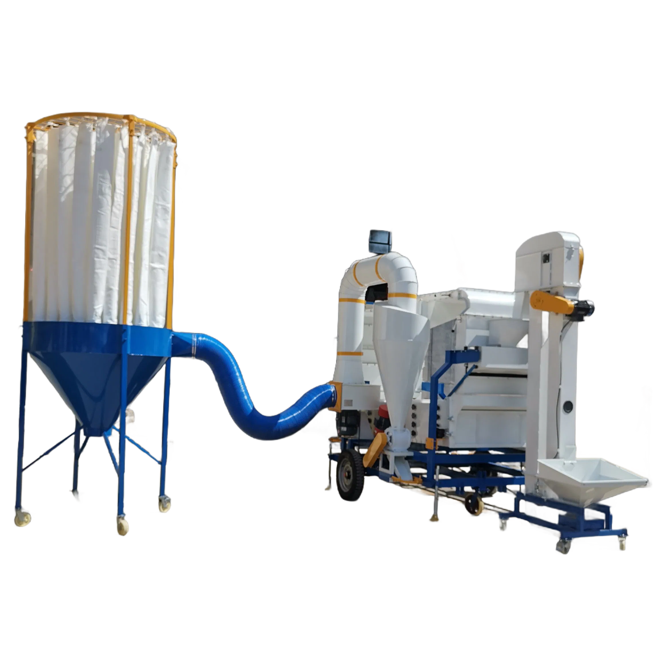 High Capacity 8TPH Grain Seed Cleaner with Dual Air Separation System