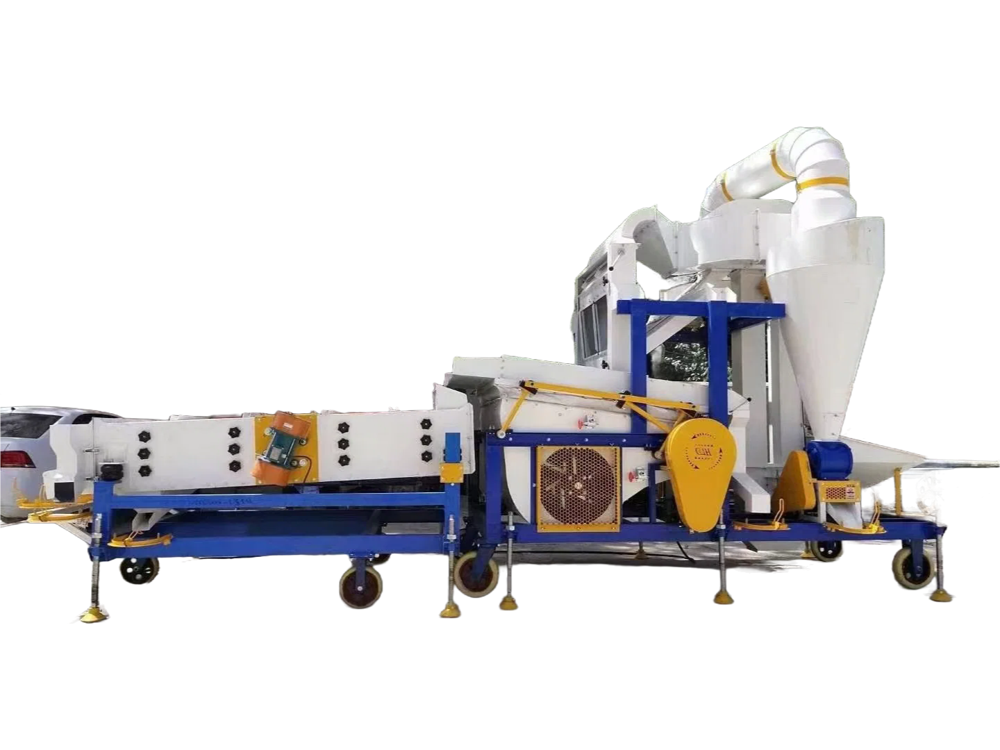 Industrial Grain Seed Cleaner with 99.9% Impurity Removal - 5XFZ Model Factory Direct