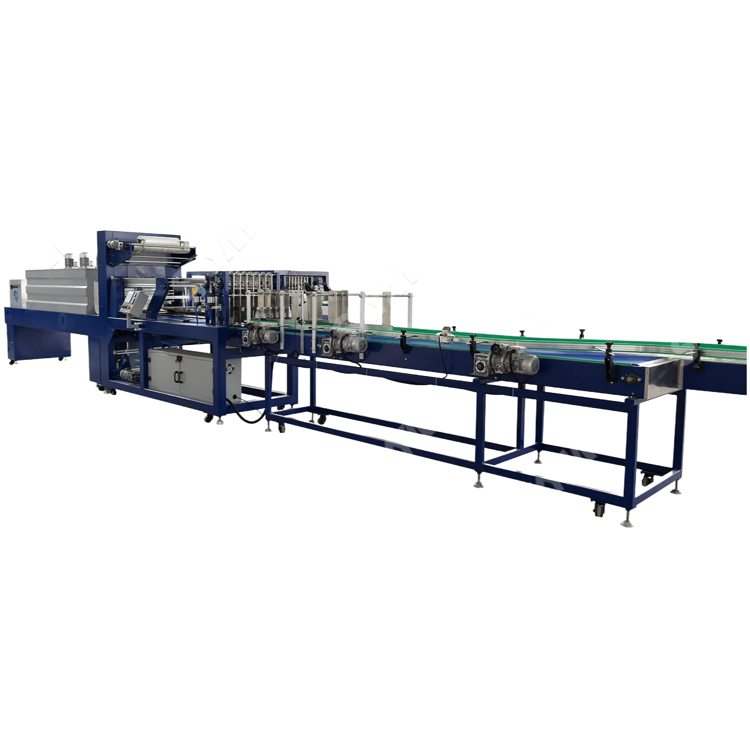 Semi-Automatic Bottle Shrink Wrapping Machine for Beverage Packaging | PE Film Wrapping Equipment