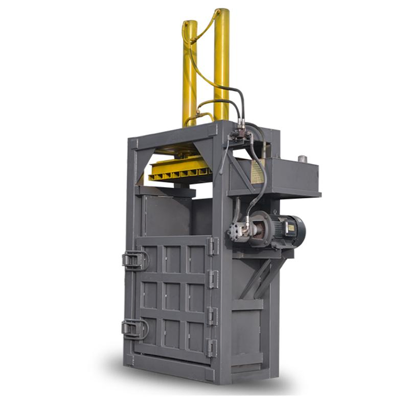 Hydraulic Baling Press Machine for Scrap Metal, Textile, Agriculture Waste Recycling - Vertical Baler