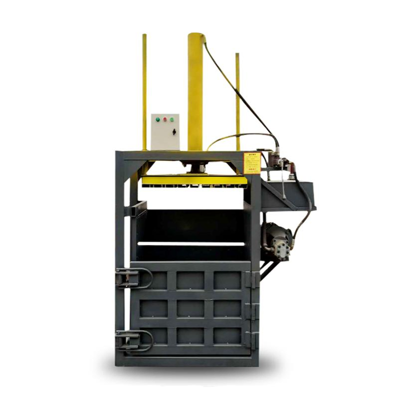 Hydraulic Baling Press Machine for Scrap Metal, Textile, Agriculture Waste Recycling - Vertical Baler