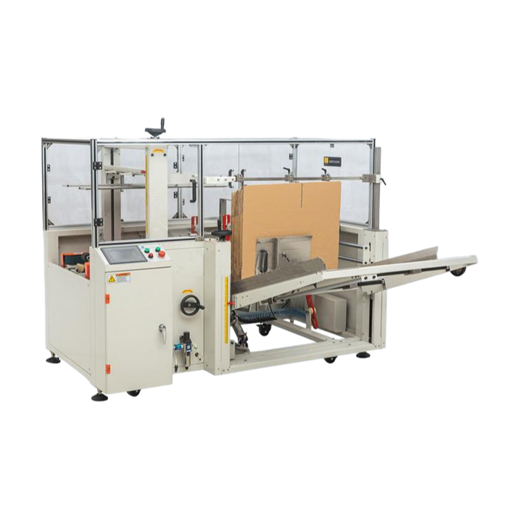 Fully Automatic Carton Erector Machine | High-Speed Box Forming & Sealing Equipment