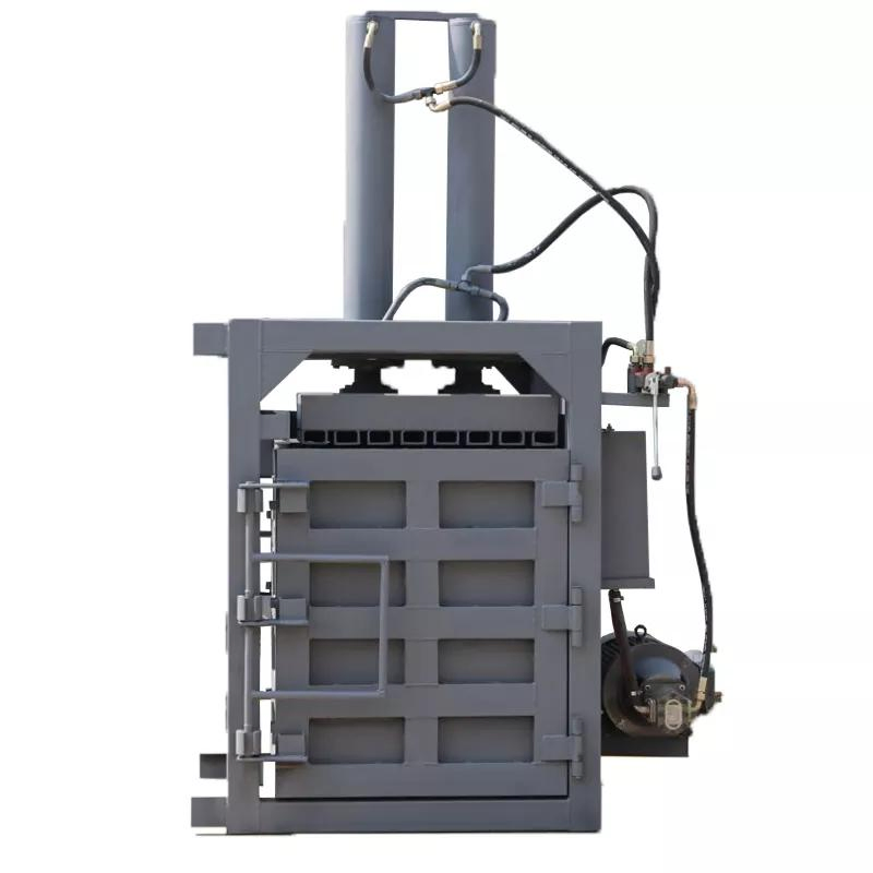 Semi-Automatic Vertical Hydraulic Waste Paper Baling Machine for Recycling - China Manufacturer
