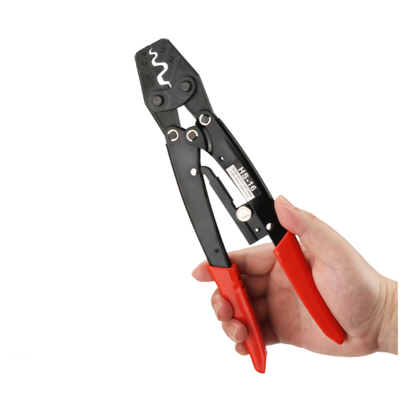 HS-16 Professional Ratchet Wire Crimper Tool for Non-Insulated Terminals | 1.25-16mm² Capacity