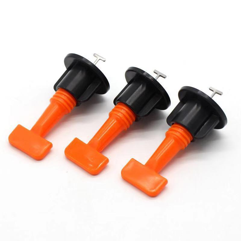 Professional Tile Leveling System Kit with Reusable Spacer Clips and Wedges for Perfect Tile Installation