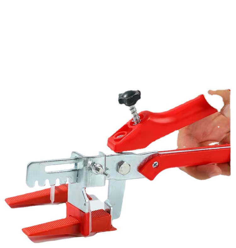 Professional Tile Leveling System Kit with Reusable Spacer Clips and Wedges for Perfect Tile Installation