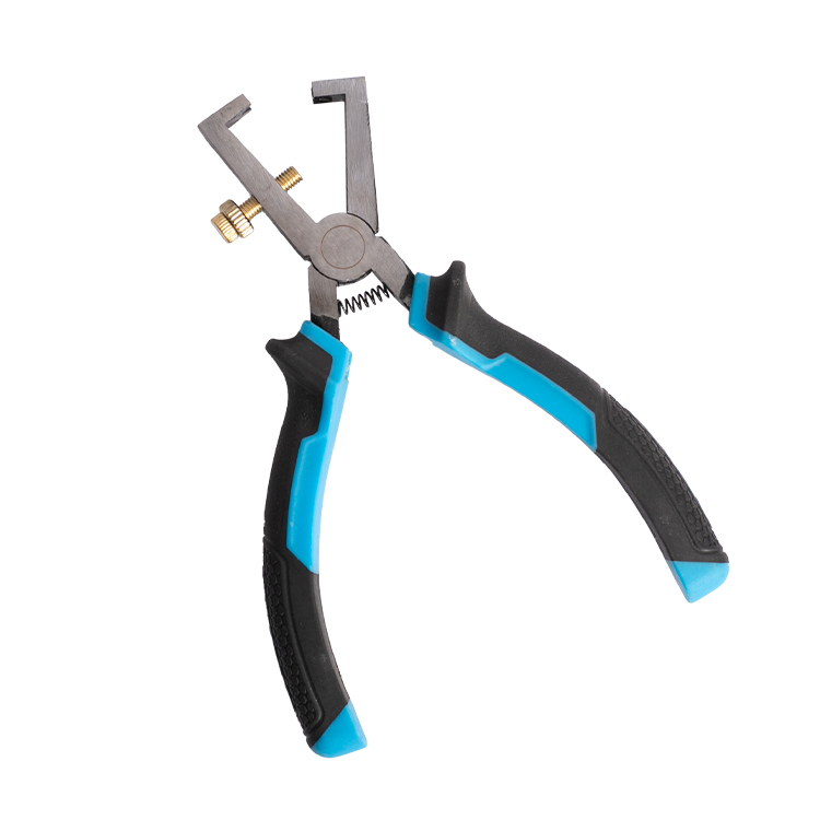 FIXTEC 6-Inch Professional Wire Stripping Pliers for Solid/Stranded Electrical Wires