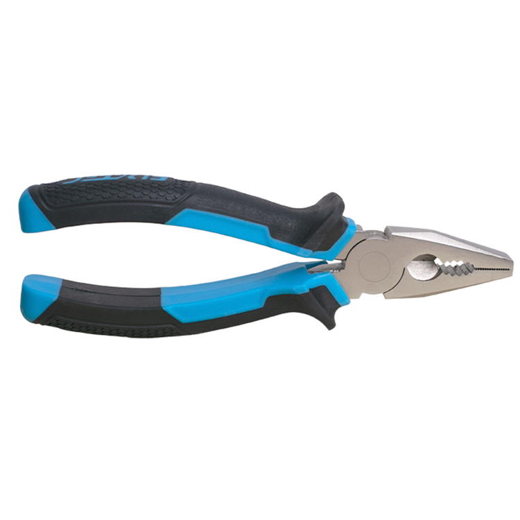 Fixtec Professional 6/7/8 Inch CRV Steel Combination Pliers with Hardened Cutting Edge