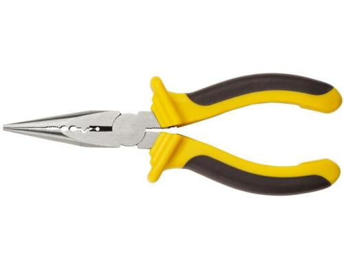 Professional Long Hose Pliers with PVC Handle - 6/7/8 Inch Wire Cutting Tools