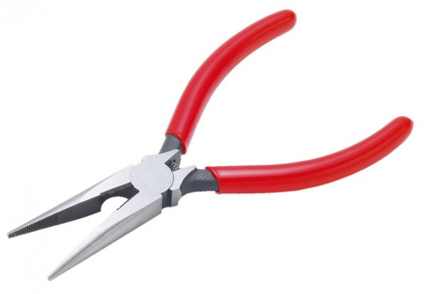 Professional Long Hose Pliers with PVC Handle - 6/7/8 Inch Wire Cutting Tools
