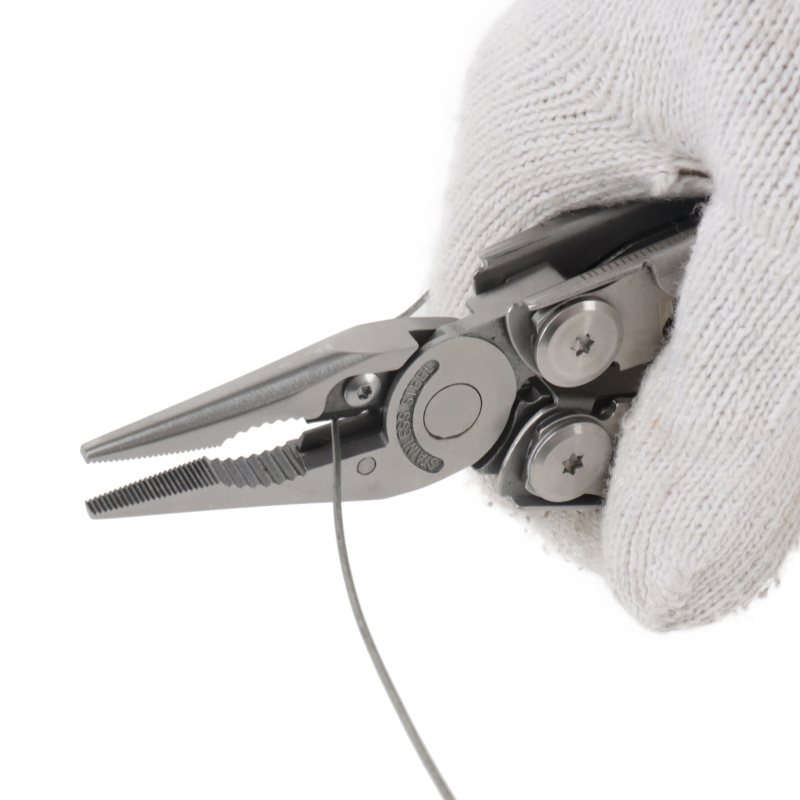 Stainless Steel Multi-Tool Pliers with 20-in-1 Functions - Wire Cutter, Screwdriver & Scissors