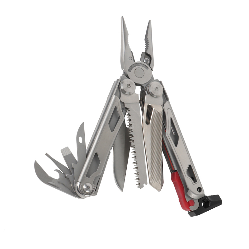 Stainless Steel Multi-Tool Pliers with 20-in-1 Functions - Wire Cutter, Screwdriver & Scissors
