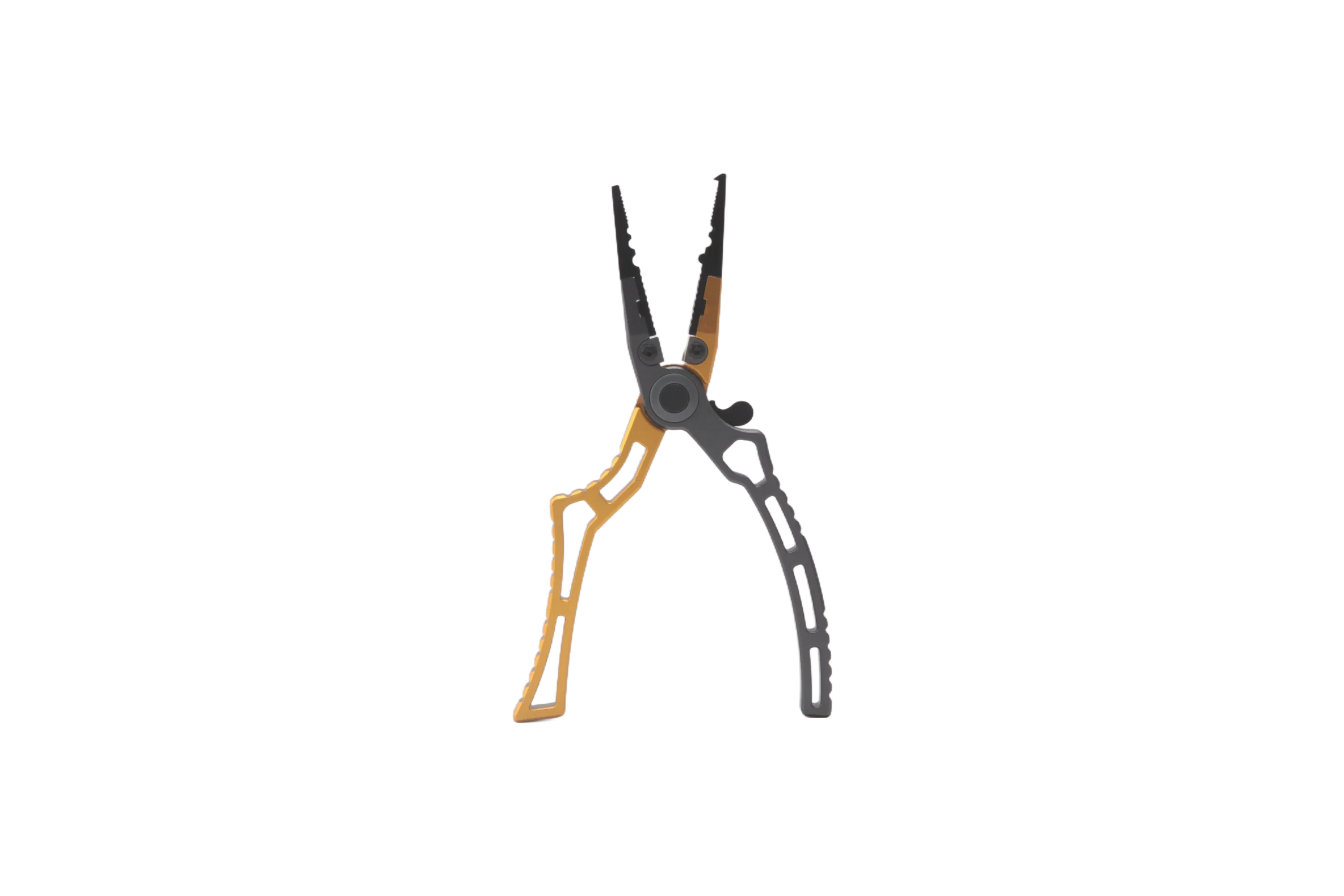Premium Aluminum Fishing Pliers with Belt Clip - Multi-Function Angler Tool for Saltwater & Freshwater Fishing
