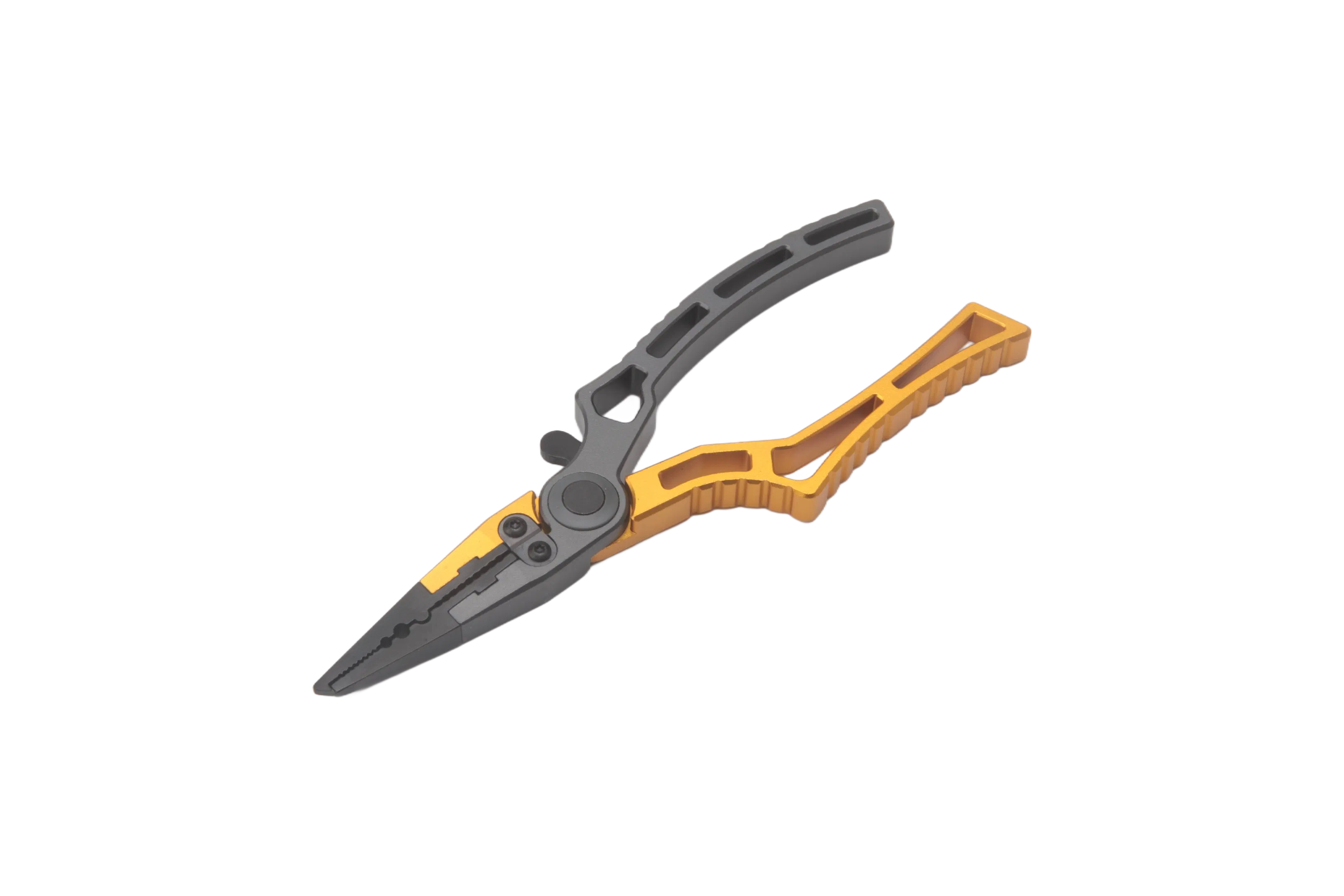 Premium Aluminum Fishing Pliers with Belt Clip - Multi-Function Angler Tool for Saltwater & Freshwater Fishing